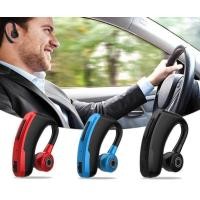 ราคา Hot Sale V9 Business Bluetooth Headphone with Mic For Smart Phone Voice Control Wireless Handsfree Bluetooth Headset for Drive Noise Cancelling Black (649128805)
