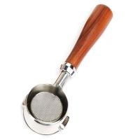 ราคา Coffee Bottomless Portafilter Coffee Machine Wood Handle Filter Coffee Accessories for Welhome KD 310 KD 510 K888 (17137094732)