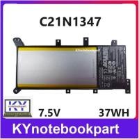 ราคา BATTERY ORIGINAL ASUS แบตเตอรี่ ของแท้ ASUS A555L X555 K555L F555LF F555LD DM513H XX243H XX308H A555LF555X555 X555LAX555 C21N1347 (529730519)
