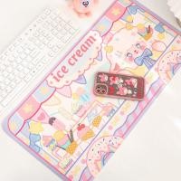 ราคา GreenHouse แผ่นรองเมาส์ แผ่นรองเม้าส์ Mouse Pad 30 60CM น่ารักๆ เกาหลี ลายการ์ตูน แผ่นรองคีย์บอร์ดและเม้าส์ แผ่นรองโต๊ะ ตกแต่งโต๊ะทำ (20707336909)