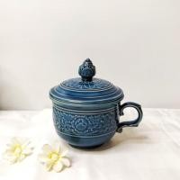 ราคา แก้วมัค แก้วเซรามิคมีฝาปิด มีฝาปิด ความจุ 10 ออนซ์ เก็บความร้อนได้ 1 ชุด ได้ แก้วมีฝา จานรอง (20879795833)