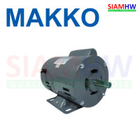 ราคา MAKKO มอเตอร์ 1 2 แรงม้า 2สาย 220V แกน16mm 1450RPM มีคอนฯ (14395841733)