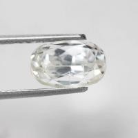 ราคา 4 05 ct คุนไซต์ Kunzite light Yellow สีเหลืองอ่อน ทรงไข่ (20123755695)