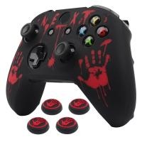 ราคา Sofe ป้องกันซิลิโคน conrol เคสสำหรับ Xbox One S ผิวจอยควบคุมเกม (21170613609)