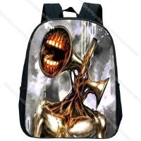 ราคา Kids Siren Head Kindergarten Backpack Toddler Schoolbag Children Cartoon Knapsack Boy Girl Anime Rucksack Baby Start School Gift (11646016279)