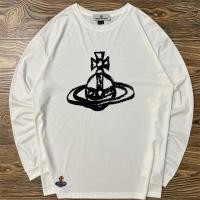 ราคา Vivienne Westwood Saturn เสื้อยืดพิมพ์ลายแขนยาวหลัง2023ฤดูใบไม้ผลิ Vivienne เวสเทิร์นแปซิฟิกญี่ปุ่นโลโก้ยอดนิยมแบบหลวมสีดำสำหรับผู้หญิงเสื้อผ้าท่อนบนแบบอังกฤษดั้งเดิม2023 (21167777788)