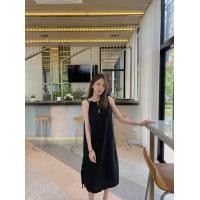 ราคา เดรสตัวยาวทรงรูดหน้าอกผูกโบว์ข้าง เนื้อผ้าลินิน โทนสีเอิร์ธสุดฮิตต ใส่สบาย (12627048380)