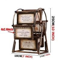 ราคา Undineu 4x2 4 5X3 5นิ้ว กรอบรูป กรอบรูปชิงช้า กรอบรูปหมุน ชิงช้า ชิงช้าสวรรค์ กรอบรูปครอบครัวย้อนยุค (16901300372)