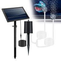 ราคา ชุดปั๊มอากาศพลังงานแสงอาทิตย์10V 8W แผงโซล่าพร้อมท่ออากาศหิน3โหมดการทำงานกันน้ำเครื่องออกซิเจนเครื่องฟอกอากาศในบ่อน้ำพลังงานแสงอาทิตย์สำหรับสวนสระว่ายน้ำตู้ปลาบ่อตกปลา (21210579016)