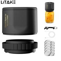 ราคา 10W Electric Mason Jar Vacuum Sealer Kit Built in Charging Battery 500CC Capacity Sealing Machine For Wide Mouth Regular Mouth Mason Jars (20931170871)