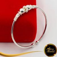 ราคา 87BD กำไลข้อมือ กำไลแฟชั่น กำไลผู้หญิงแฟชั่น กำไลสไตล์เกาหลี เกาใจ กำไลน่ารักดีไซน์สวย ไม่ตกเทรนด์แน่นอน งานชุบเงินเหมือนจริง (18560543505)