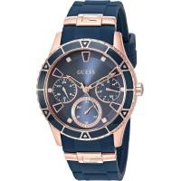 ราคา Guess 38MM Sport Watch Blue Rose Gold Tone (20594694095)