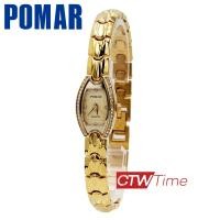 ราคา ผ่อนชำระ สูงสุด 10 เดือน Pomar นาฬิกาข้อมือผู้หญิง สายสแตนเลส รุ่น PM63519GG01 สีทอง หน้าปัดทอง (13179728108)