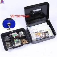 ราคา กล่องเก็บเงิน กล่องเก็บเงินล็อคกุญแจ กล่องโหละเก็บเงิน ตู้เซฟ กล่องใส่เงิน กล่องเซฟ กล่องเซฟใส่เงิน เซฟหิ้ว กล่องเก็บเงินสด เหรียญ ล็อกได้ พร้อมกุญแจ พร้อมส่ง (21264250103)