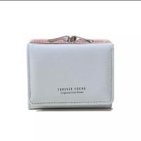 ราคา กระเป๋าสตางค์แฟชั่น กระเป๋าตังค์ผู้หญิงทรงใบสั้น มีช่องใส่เหรียญ และใส่บัตร จุได้เยอะ FOREVER YOUNG มีของพร้อมส่ง T11 T414 (20425536561)