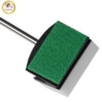 ราคา เครื่องมือทำความสะอาดตู้ปลาแท็งก์ปลาแปรงถังแบบด้ามยาวที่เช็ดกระจกสองฟองน้ำด้านข้าง (20278480608)