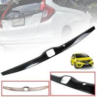 ราคา คิ้วฝาครอบกระโปรงท้าย กันรอยคิ้วฝาท้าย ฮอนด้า แจ๊ส HONDA JAZZ GK ปี 2014 2017 แบบแปะ 3 M ของแต่ง มีเลือก สี ชุบ ดำเงา คาร์บอน (19757243182)