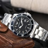 ราคา Emporio Armani Men Watch Quartz Calendar Luxury Business Steel Strap Battery Best Gifts NEW EAN LYUE (19496260883)