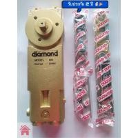 ราคา โช๊คประตูบานสวิง Diamond โช๊คไดมอน โช๊คฝังในวงกบ โช๊คบานสวิง 1 วาล์ว รับประกัน 2 ปี (13352251371)