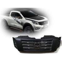 ราคา กระจังหน้าสำหรับรถ Nissan Navara Frontier NP300 ปี 2015 2018 สีดำด้านตัดบรอซ์ มาร้านนี่จบในที่เดียว (2681648587)