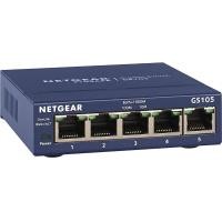 ราคา NETGEAR 5 Port Gigabit Ethernet Unmanaged Switch GS105NA Desktop or Wall Mount and Limited Lifetime Protection Unmanaged 5 port (19528340979)
