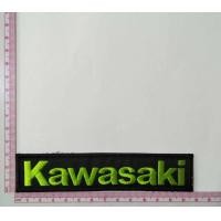 ราคา อาร์ม ตัวรีดติดเสื้อ อาร์มปัก Patch ตกแต่งเสื้อผ้า หมวก กระเป๋า โลโก้ KAWASAKI (1744480252)