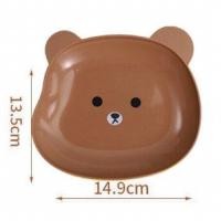 ราคา TAGO MALL ถาดใส่ขนม จานใส่ขนม จานเด็ก จานหมี ถาดหมี จานพลาสติก จานอเนกประสงค์ ลายการ์ตูน (15926545780)