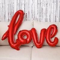 ราคา ลูกโป่งฟอยล์ ตัวอักษร LOVE ขนาดใหญ่ ลูกโป่งบอกรัก ตกแต่งงานปาร์ตี้ งานแต่งงาน วาเลนไทน์ เพิ่มบรรยากาศ ส่งจากไทย108LMLOVE (18433423367)