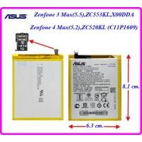 ราคา แบตเตอรี่ Asus Zenfone 3 Max 5 5 ZC553KLX00DDA C11P1609 Zenfone 4 Max 5 2 ZC520KLX00HD 6 3x8 1 cm 4120 mAh (20562434317)
