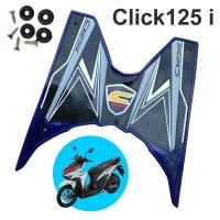 ราคา ยางวางเท้ามอเตอร์ไซค์CLICK125i แผ่นยางวางเท้า คลิก ลายกราฟฟิค สี เนวี่บลู CLICK125i แผ่นยางวางเท้ามอเตอร์ไซค์ (9379244701)