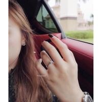 ราคา แหวนเพชรชู 50 ตัง เพชรสังเคราะห์เหลี่ยม H A นำเข้าเพชรเอง โรงงานทำเพชรแท้กว่า30ปีค่ะ (19152564083)