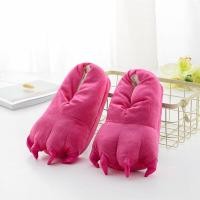 ราคา สัตว์การ์ตูนผู้ใหญ่ Paw รองเท้าแตะเล็บไดโนเสาร์รองเท้า Unicorn Paw รองเท้าแตะรองเท้าในร่มฤดูหนาว (8722636739)