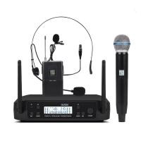 ราคา Shure GLXD4 UHF SEM Mikrofon Tanpa Wayar แบบมืออาชีพโมดูลโลหะไมโครโฟนคาราโอเกะ (20396977505)
