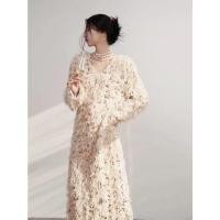 ราคา Alisa sonya ผู้หญิงแขนยาวชุดเดรสคอวีสเวตเตอร์ปักเลื่อมชุดเสื้อกันหนาวชุดแวววาววิบวับ (20851137796)