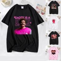 ราคา New เสื้อยืด ผ้าฝ้ายแท้ พิมพ์ลายกราฟฟิค Pedro Pascal Daddy Is A State of Mind โอเวอร์ไซซ์ สําหรับผู้ชาย และผู้หญิง (20756782297)