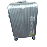 ราคา WETZLARS กระเป๋าเดินทางขอบอลูมิเนียม ขนาด 24 นิ้ว WZA24 S สีเงิน (7640741274)