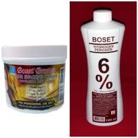 ราคา Boset Hair Bleaching Powder 250 g Boset Hydrogenperoxide 12 40 vol ผงฟอก โบเซ็ท แฮร์บีชชิ่งพาวเดอร์ โบเซ็ท ไฮโดรเย่น 12 (16347441717)
