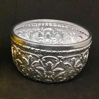 ราคา ขันน้ำลายไทย เงิน ทอง อลูมิเนียม ขนาดเล็ก (7547426466)