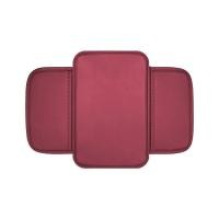 ราคา เบาะรองแขนอเนกประสงค์สำหรับรถยนต์ หมอนรองรองแขนอเนกประสงค์พร้อมกระเป๋าเก็บของทั้งสองด้านทำจากหนัง PU ด้านใน (21171006820)