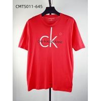 ราคา เสื้อยืดคอกลมผู้ชาย Calvin Klein สไตล์เรียบง่ายพร้อมโลโก้ CK ของแท้ทางการ (20150406710)