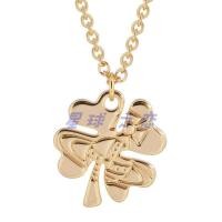 ราคา Vivienne Westwood โคลเวอร์สี่ใบสร้อยคอดาวเสาร์อารมณ์หรูหราคลาสสิกเบาสบายในผู้หญิง (19309146572)