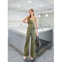 ราคา จั้มขายาวรุ่นนี้มีมาให้เลือกทั้งหมด2 สี จั้มสายเดี่ยวห่วงเอว เรียบหรู ดูแพง มากๆๆ Color มี 2 สี สีตามแบบ เอาใจคนไซส์เล็กด้วยการทำไซส์เล็กพิเศษ XS เพิ่มอีกหนึ่งไซส์จ้า สาวๆคนไหน เอว 23 24 มีเฮ ได้เลย ไ