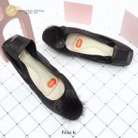 ราคา ทรงปกติ เปลี่ยนไซส์ได้ ไม่รับคืน รุ่น Bunny รองเท้าหนังแกะแท้ นุ่มมาก หนานุ่มทั้งคู่ มีหลายสีให้เลือก (12646246094)