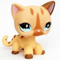 ราคา LPS CAT Rare Littlest pet shop Toys Stands Short Hair Kitten Dog Dachshund Collie Spaniel Great Dane Original Bobble head toys (20562753254)
