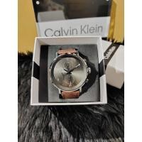 ราคา นาฬิกาข้อมือหนังแท้Calvin Klein Mens Stainless Steel Quartz Watch with Leather Strap Brown TD CK25200110 มีประกัน ส่งฟรี (17283726933)