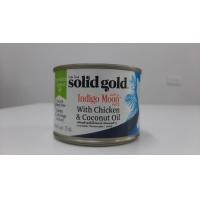 ราคา ส่งฟรี อาหารเปียกแมว Solid Gold Indigo Moon Pate with Chicken and Coconut Oil Tropical Blendz GF 16 กระป๋อง (16891931477)