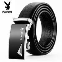 ราคา PLAYBOY เข็มขัดหนังวัวนิ่มสองด้านเกรดพรีเมียม หนังวัวแท้100 เข็มขัดหนังแท้ สายเข็มขัด หัวเข็มขัด ผู้ชาย รับประกันคุณภาพ 10 ปี (3766322672)