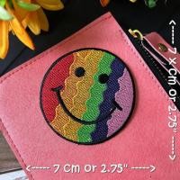 ราคา การ์ตูนหน้ายิ้ม ตัวรีดติดเสื้อ อาร์มรีด อาร์มปัก ตกแต่งเสื้อผ้า หมวก กระเป๋า แจ๊คเก็ตยีนส์ Cute Embroidered Iron on Patch (11042458143)