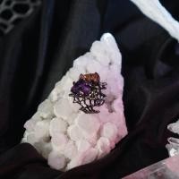 ราคา เครื่องประดับ Rock Me Jewelry รุ่น Spider Eyes Ring แหวน ทองเหลือง ประดับพลอย (20572730518)