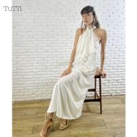 ราคา TuTTi Lilac Dress Exclusive for Lazada ชุดเดรส ลูกไม้ ซาติน ดีเทล โบว์ สีเขียว สีขาว เสื้อผ้าสตรี ชุดออกงาน เดรสยาว เปิดไหล่ Pre Order 5 7 วันนะคะ (16662874272)
